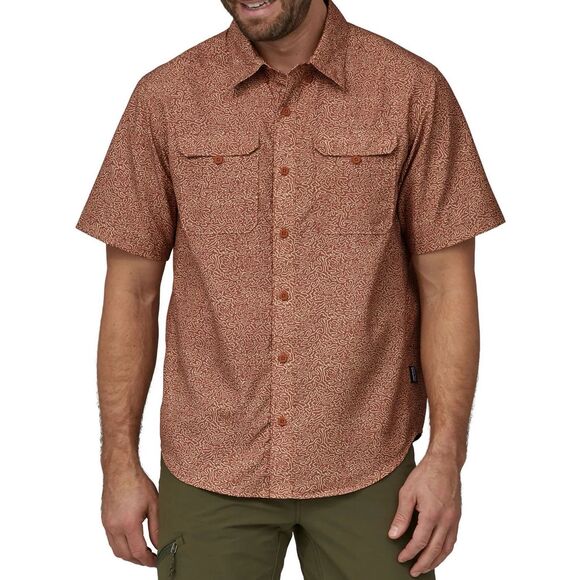 Patagonia Men's Self-Guided Hike Shirt Journeys Fertile Brown NWT Size Large - Picture 11 of 11